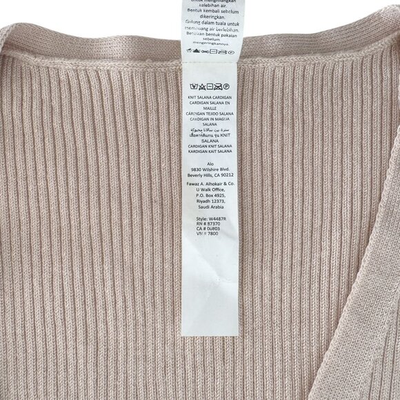 Alo Yoga Knit Salana Cardigan S - Picture 3 of 8